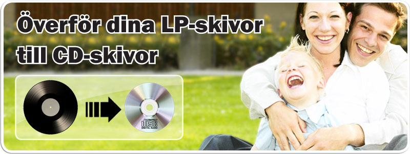 Överföra LP till CD hos Familjefilm Överföra LP till CD hos Familjefilm