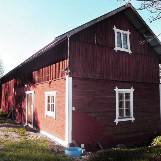 Min verkstad i ladan på Flenmo Min verkstad i ladan på Flenmo