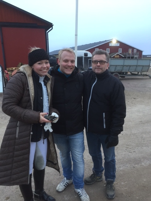 Hela familjen passar alltid på och hejar när vi kan Hela familjen passar alltid på och hejar när vi kan