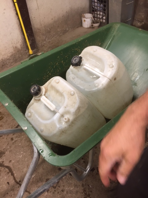 Varma dagar går det år mycket vatten i hagarna. Varma dagar går det år mycket vatten i hagarna.