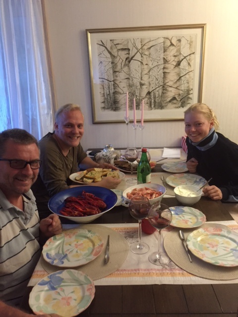 Skaldjur med bästa familjen Skaldjur med bästa familjen
