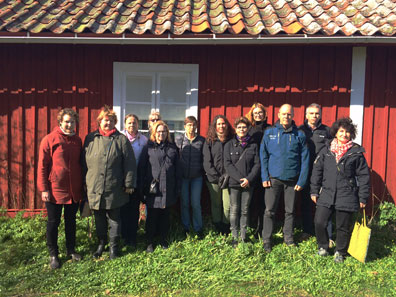 Participants from all SITES stations attended the meeting at Erken. Here outside the Kallviks house, first used as laboratory at Erken. Photo by Nicole Loginger Participants from all SITES stations attended the meeting at Erken. Here outside the Kallviks house, first used as laboratory at Erken. Photo by Nicole Loginger