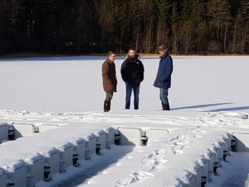 Pablo, Martin and Niels at the SITES AquaNet-platform in Feresjön, Asa. Phot by Ola Langavall. Pablo, Martin and Niels at the SITES AquaNet-platform in Feresjön, Asa. Phot by Ola Langavall.