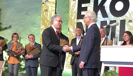 Fernando Alvarado, RISE Bioeconomy, tilldelades Kompetensutvecklingspriset 2018. Fernando Alvarado, RISE Bioeconomy, tilldelades Kompetensutvecklingspriset 2018.