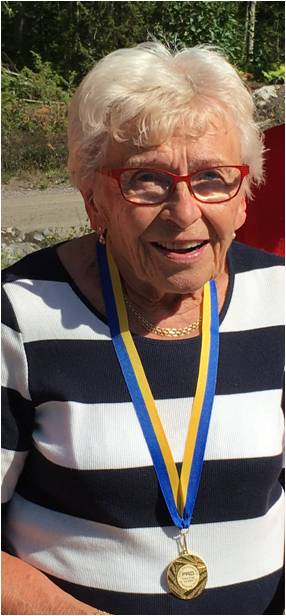 Elsa Nilsson, Hällefors PRO, Mästare i klassen D80 medel. Elsa Nilsson, Hällefors PRO, Mästare i klassen D80 medel.